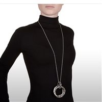 Pendentif Giovanni Raspini Femme in Argent 09681 - 09681